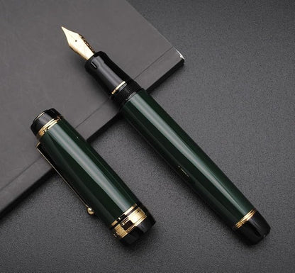 xixixiaozhu Metal Big Fountain Pen Set Medium Nib 0.7mm, Includes Ink Refill - Image 7