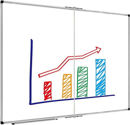 XBoard Dry Erase Board 60 x 48 Inch | Foldable Magnetic White Board by XBoard