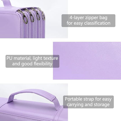 Vomgomfom Deluxe PU Leather Pencil Case - Image 3