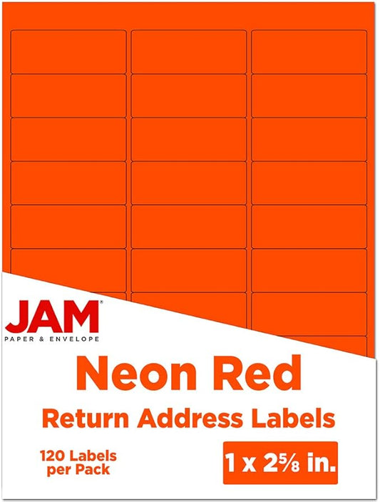 JAM PAPER Return Address Labels by JAMPaper