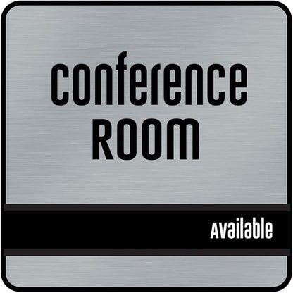 NapTags Conference Room Slider Signs by NapTags