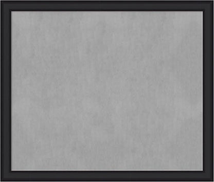 Amanti Art Black Framed Magnetic Board 45x53 Oversize Vision Board by AmantiArt