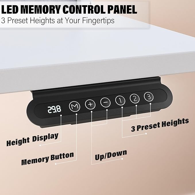 Kingant 40 x 24 Inch Electric Standing Desk - Image 6