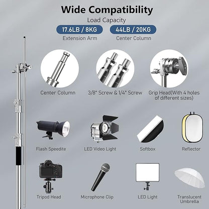 2 Pack Photography C Stand - Image 2