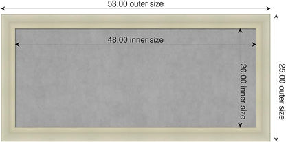Amanti Art Silver Framed Magnetic Board 25x53 Oversize Vision Board - Image 2