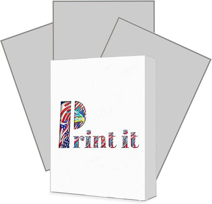 Print It - Vellum Bristol Colored Cardstock Cover Paper, 67 Lb, 8.5" X 11” by Unknown