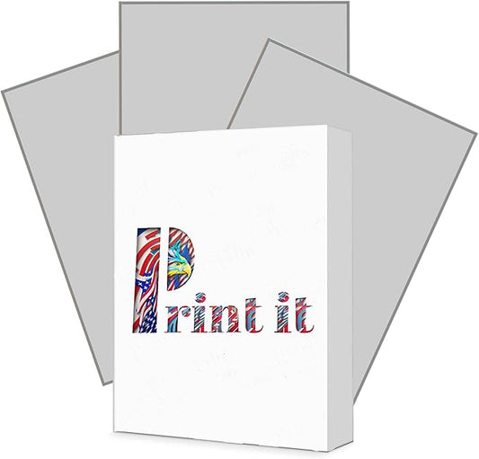 Print It - Vellum Bristol Colored Cardstock Cover Paper, 67 Lb, 8.5" X 11” by Unknown