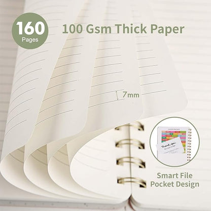 Spiral Notebook-5.75" x 8.125" College Ruled Journal - Image 3