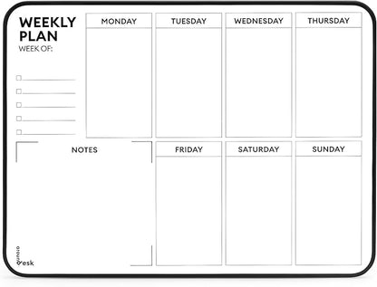Aroundesk Double Sided Weekly Dry Erase Board - Image 8
