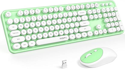 MOFII Wireless Keyboard and Mouse Combo, Computer Full Size 2.4G Plug and Play by MOFII