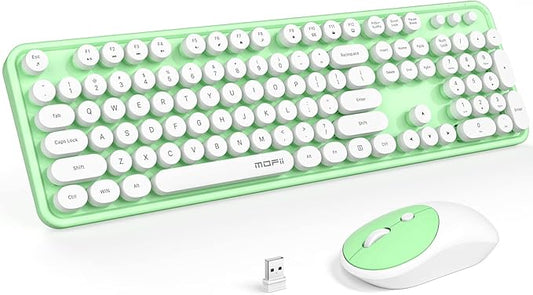 MOFII Wireless Keyboard and Mouse Combo, Computer Full Size 2.4G Plug and Play by MOFII