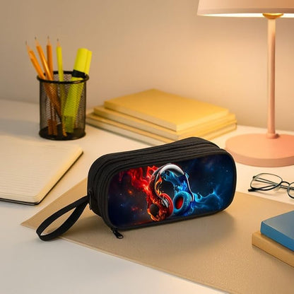 HiGaits Pencil Case for Boys, Durable Pen Box Headphones - Image 5