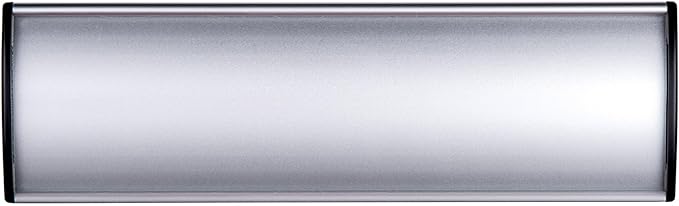 Set of 5 - Nameplate Holder for Wall Mount, 2.36'' x 8'' Curved Office Business - Image 6
