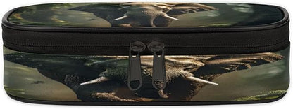 Pardick 3D Elephant Pencil Case，Big Capacity Pencil Pouch Coin Pouch Stationery - Image 3