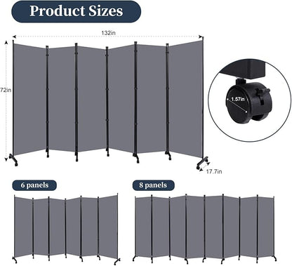 Room Divider Folding Privacy Screens - Image 6