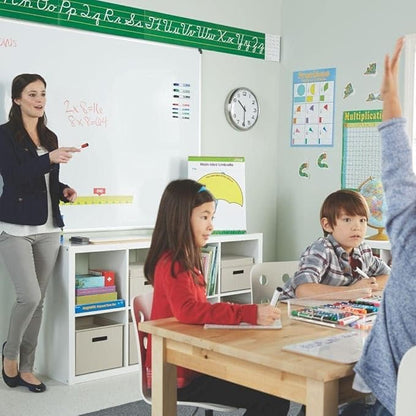 Small White Board, 9 x 12 Double Sided Dry Erase Lapboard - Image 7