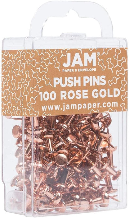 JAM PAPER Colorful Push Pins - Image 2