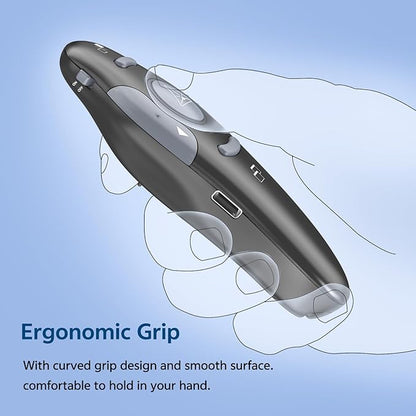 Presentation Clicker with Storage Case, USB C Rechargeable Wireless Presenter - Image 5