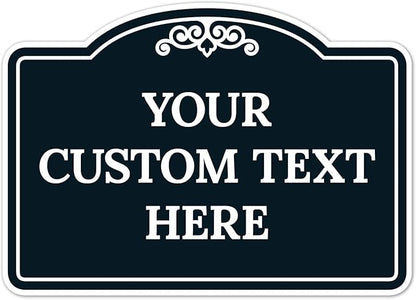 Custom Decorative Sign, Personalized Metal Sign by SigoSigns