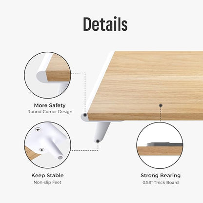 loukin Monitor Stand Riser for Desk, 22.4" x 8.3" Larger Computer Stand for - Image 8