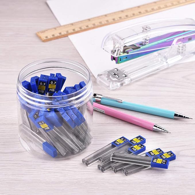 Coopay 960 Pieces Lead Refills 0.7 mm HB Break Resistant Mechanical Pencil - Image 7