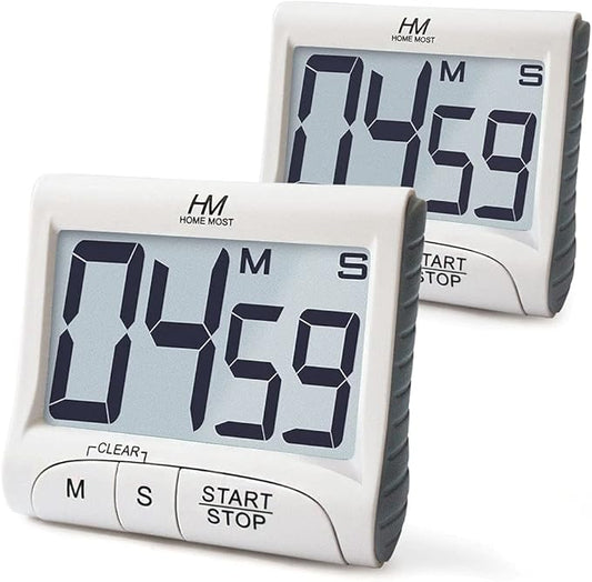 HOME MOST 2-Pack Large Display Kitchen Timer by HomeMost