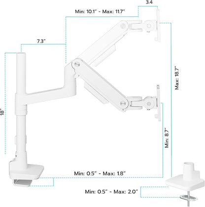 ARES WING Single Monitor Arm Desk Mount - Image 9