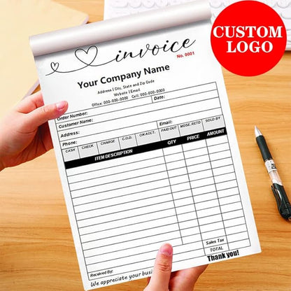 Custom Carbonless Sales Invoice Form Books - Image 7