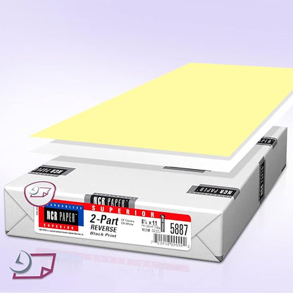 NextDayLabels - Superior Carbon-less NCR, Pre Collated Paper, 500 Sheets Per - Image 2