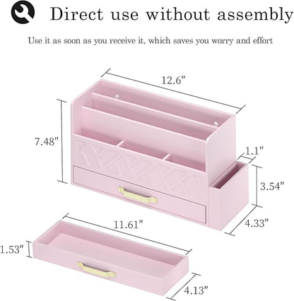Wisuse Bamboo Desk Mail Organizer - Image 7