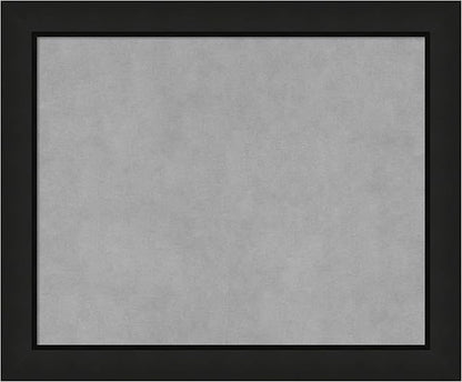 Amanti Art Black Framed Magnetic Board 19x23 Small Vision Board by AmantiArt