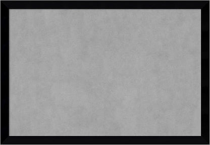 Amanti Art Black Framed Magnetic Board 27x39 Large Vision Board by AmantiArt
