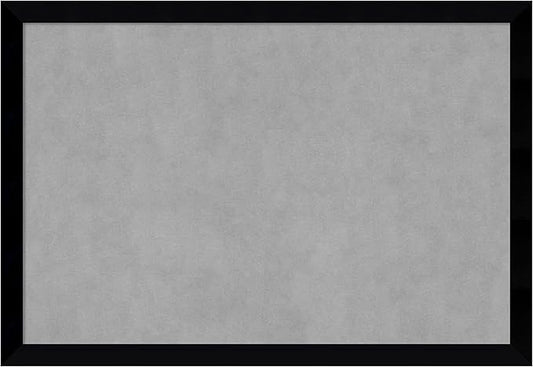 Amanti Art Black Framed Magnetic Board 27x39 Large Vision Board by AmantiArt