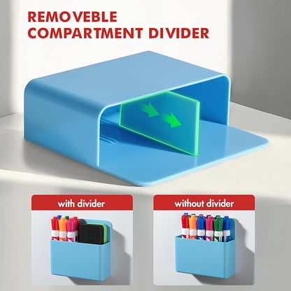 BEYGORM 2 Pack Plastic Magnetic Pen Holder - Image 4