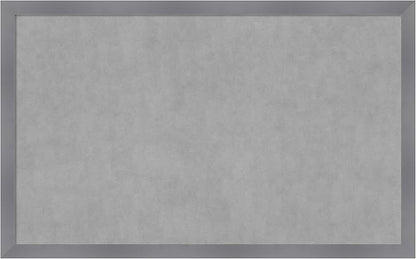 Amanti Art Grey Framed Magnetic Board 26x42 Large Vision Board by AmantiArt