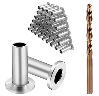 BLIKA 40 Pack Stainless Steel Protector Sleeves by BLIKA