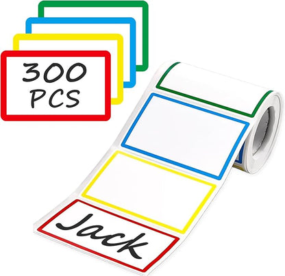 300 PCS Name Tag Stickers by Unknown