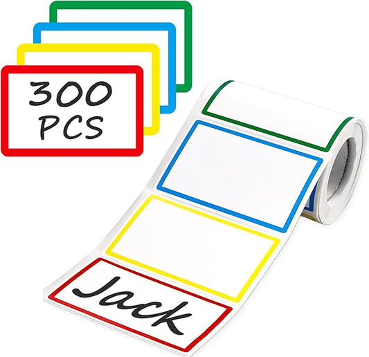 300 PCS Name Tag Stickers by Unknown