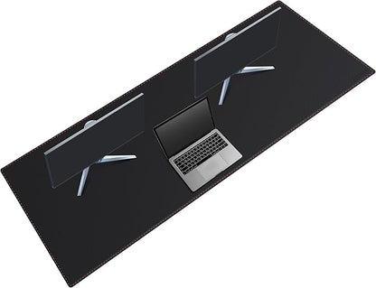 ZORESYN Extra Wide Office Desk Pad 74.8"x27.6", Waterproof PU Leather Desk Mat by ZORESYN