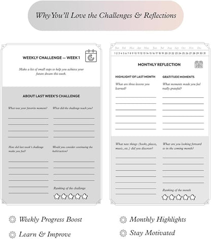 Gratitude Journal for Women & Men – 5 Minute Guided Daily Journal - Image 3