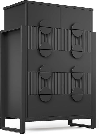 LGHM Fluted Dresser for Bedroom by WelcometoLGHMHome