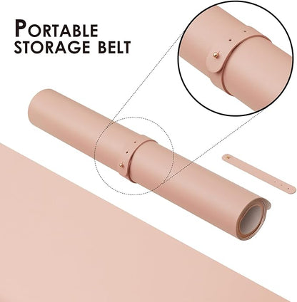 Large Desk Mat - 47.2"x 17" Non-Slip PU Desk Pad - Image 4