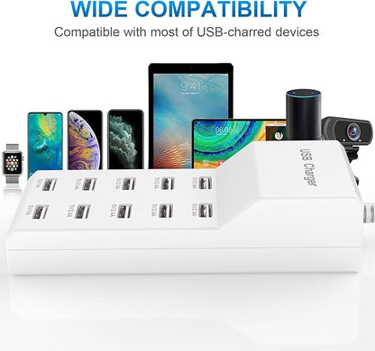 QIONMAR USB Wall Charger USB Charging Station - Image 4