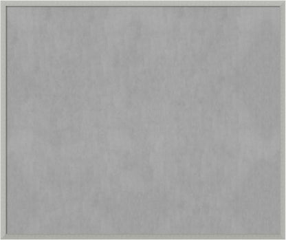 Amanti Art Silver Framed Magnetic Board 42x50 Oversize Vision Board by AmantiArt