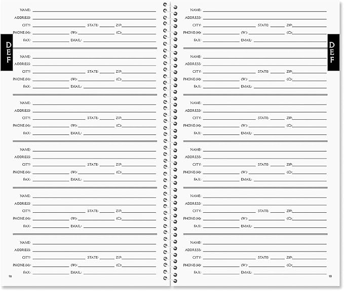 Current Feathered Nest Address Book - Image 2