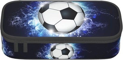 SNAPMADE Soccer Ball Pencil Box Sports Pencil Case - Image 5