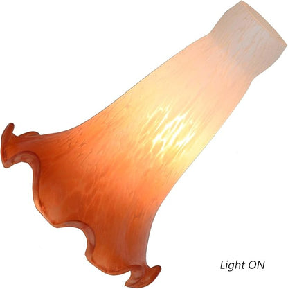 Bieye LS91S Lily Flower Blown Glass Lampshade - Image 2