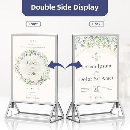 PPH-Sisy Clear Acrylic Sign Holder 4X6 - Image 5