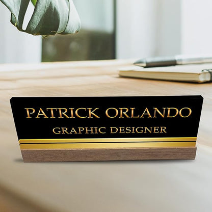 Artblox Personalized Office Desk Name Plate - Image 7