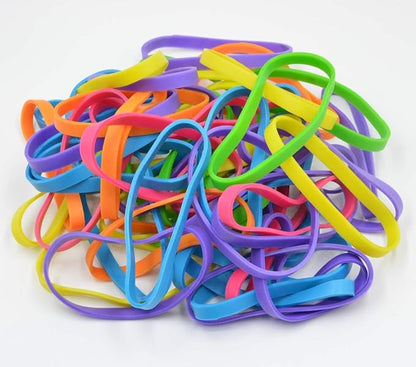 Activave Round Ball Rubber Band Elastics 170 to 180 pcs Colorful Rubber Bands - Image 6